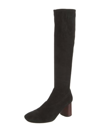 Helmut Lang Suede Boots