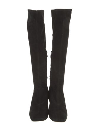 Helmut Lang Suede Boots