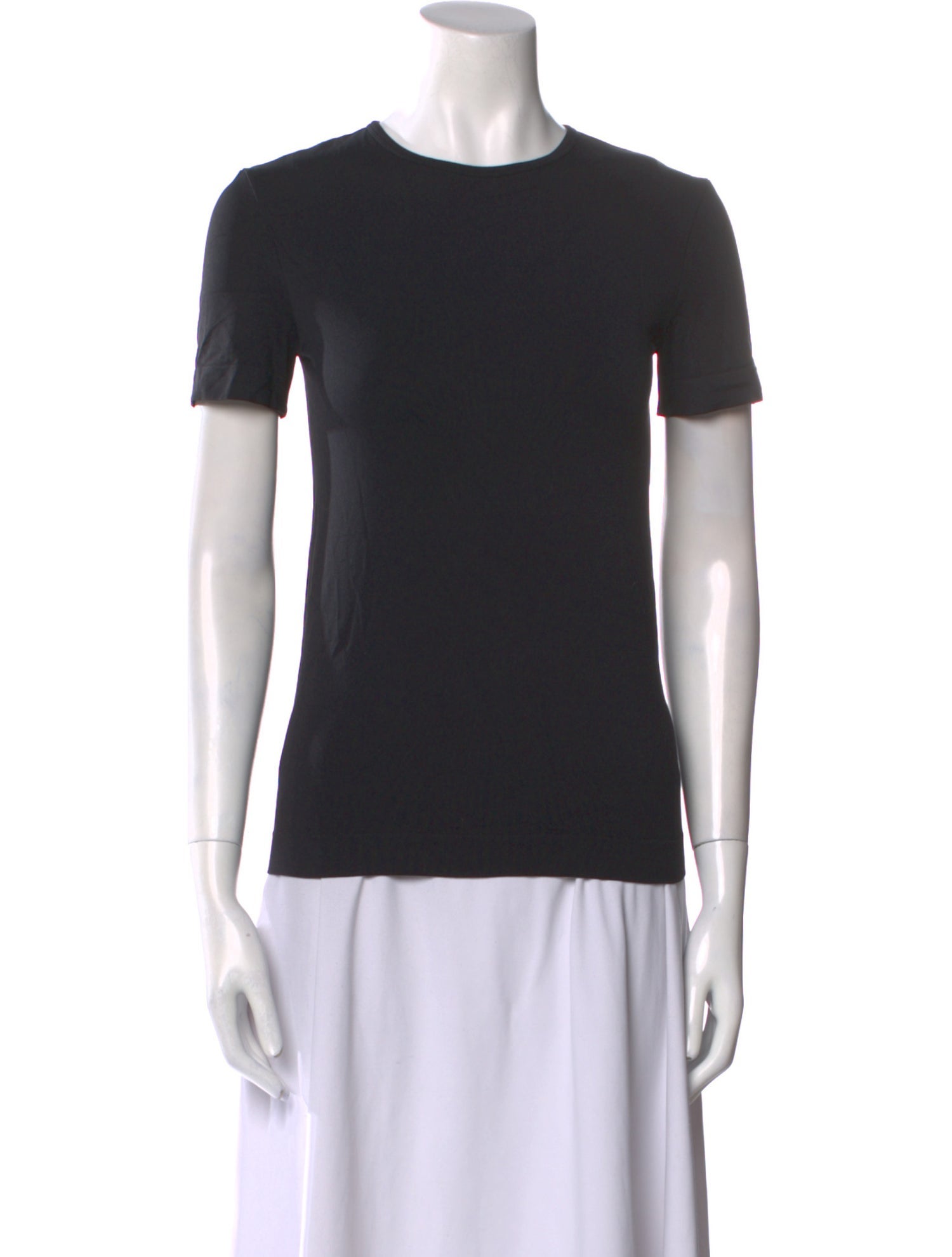 Helmut Lang Nylon Crew Neck T-Shirt