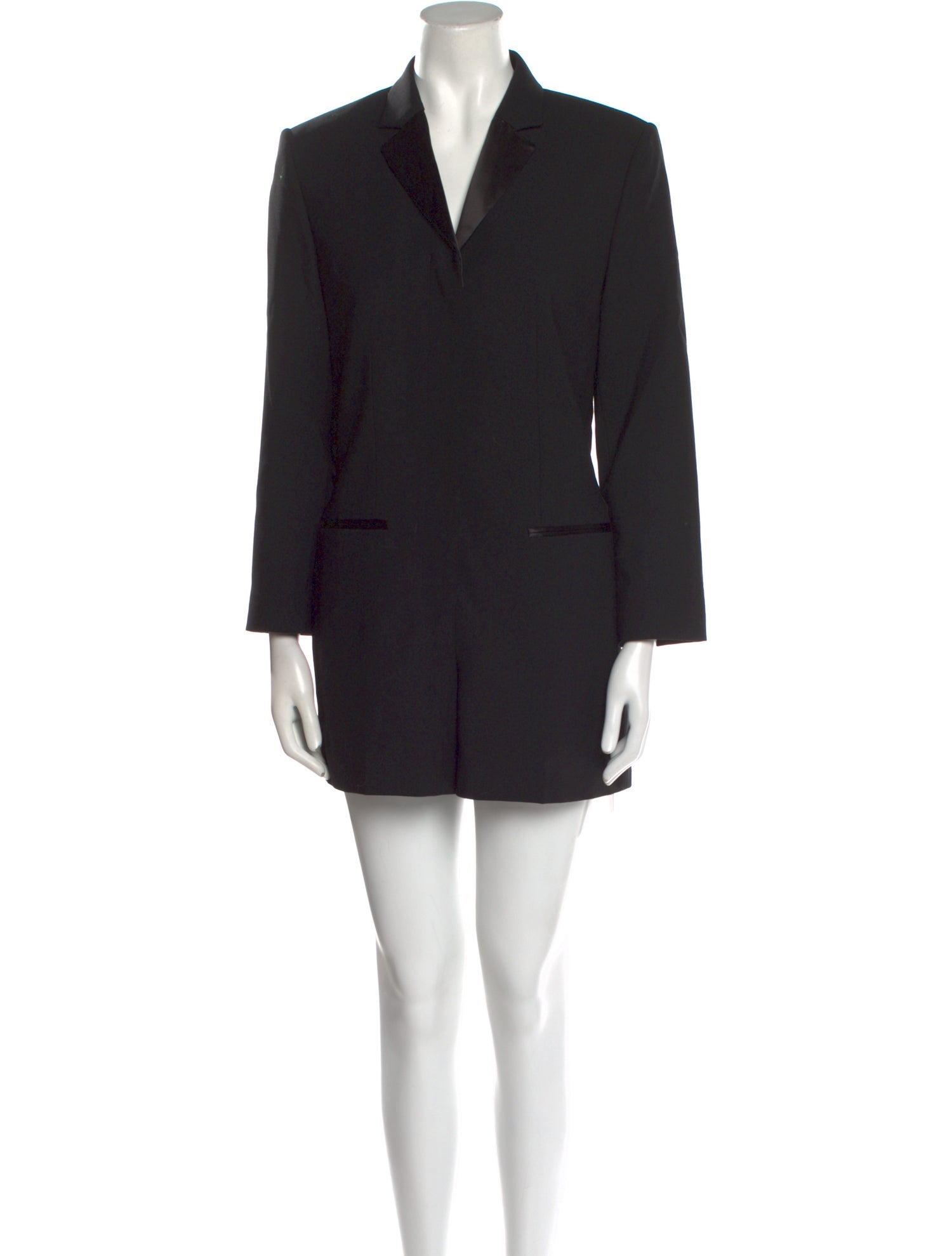 Helmut Lang V-Neck Romper
