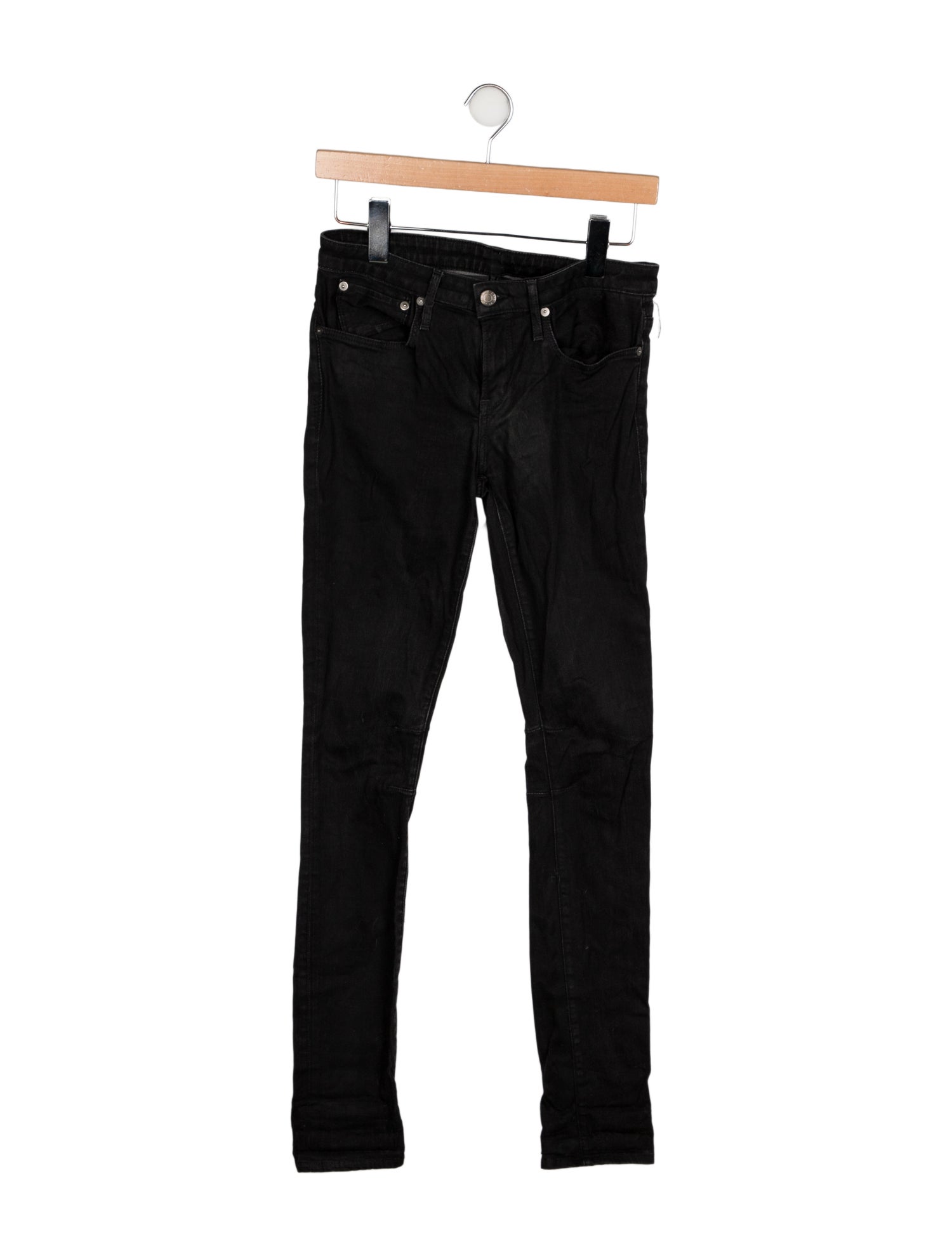 Helmut Lang Mid-Rise Skinny Leg Jeans