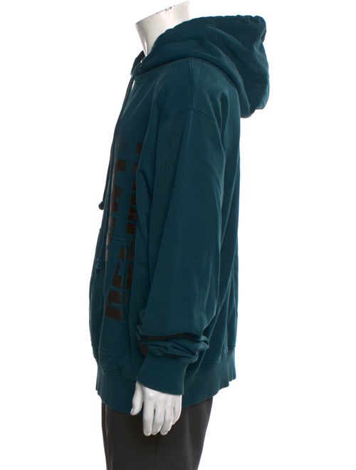 Helmut Lang Graphic Print Crew Neck Hoodie