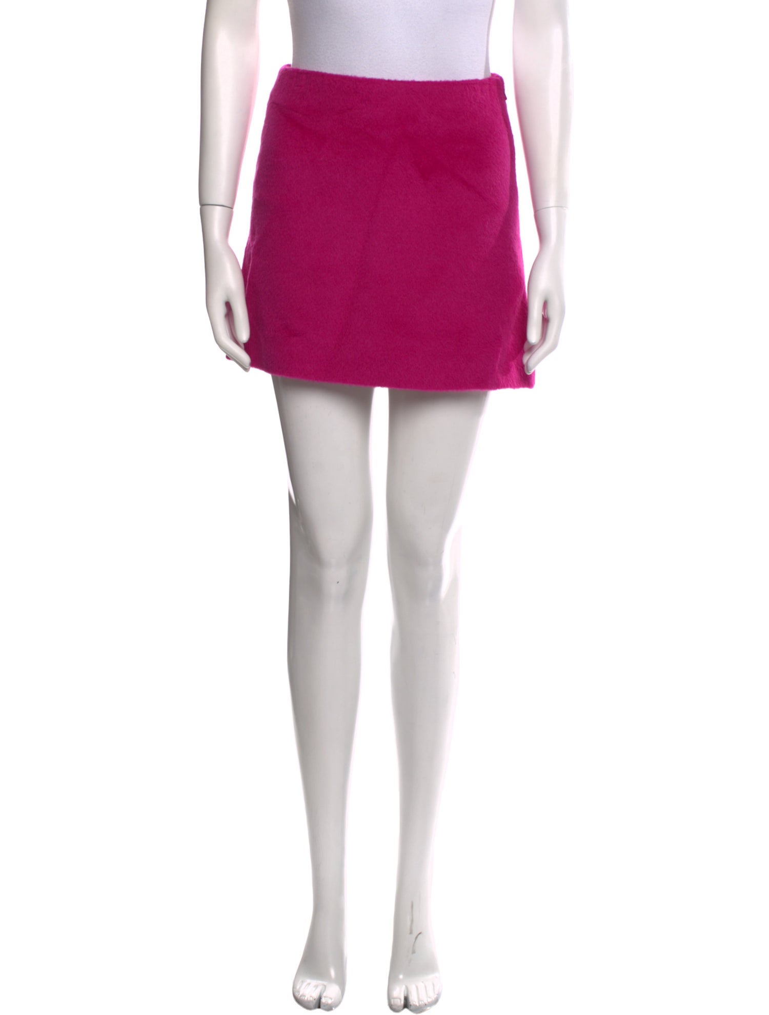 Helmut Lang Alpaca Mini Skirt