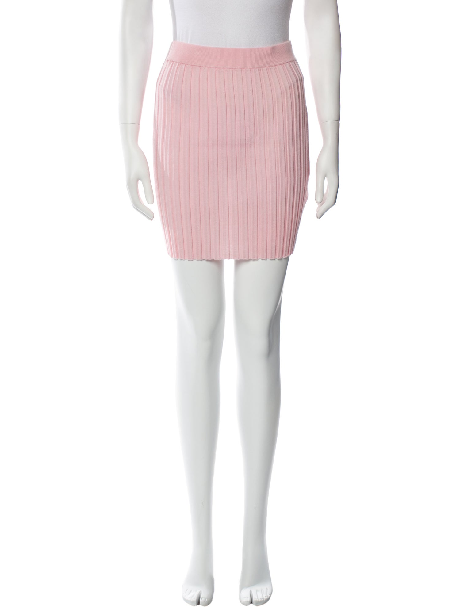 Helmut Lang Wool Mini Skirt