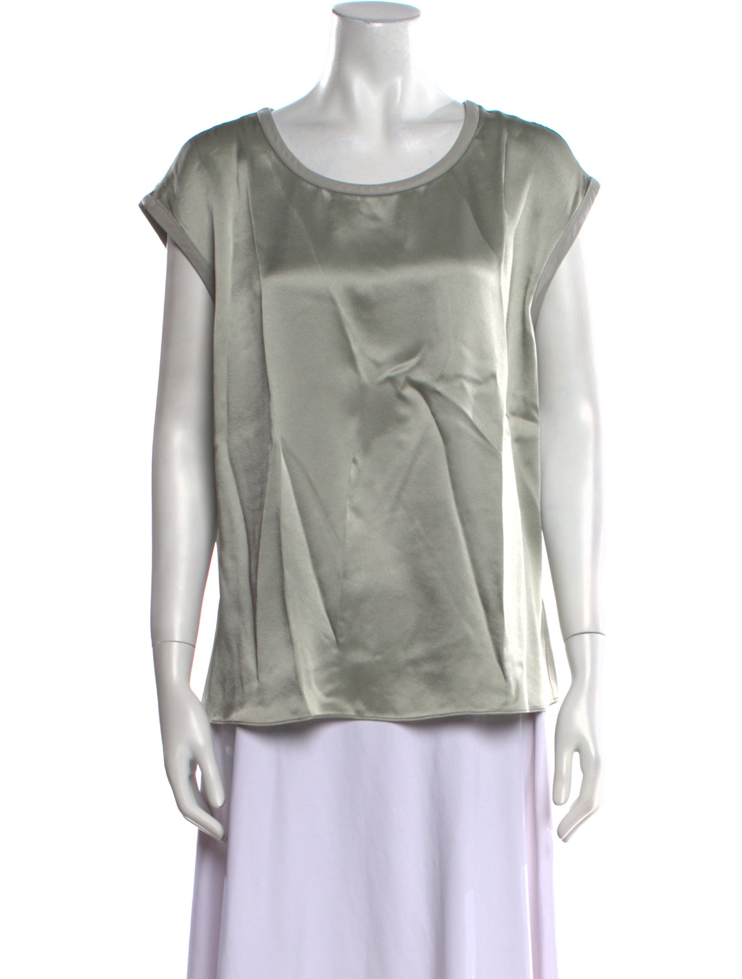 Helmut Lang Scoop Neck Short Sleeve Top w/ Tags