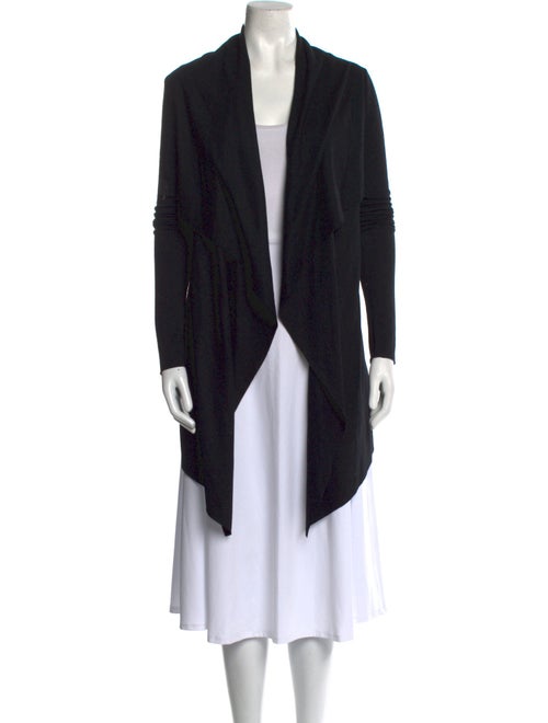 Helmut Lang Wool Open Front Sweater