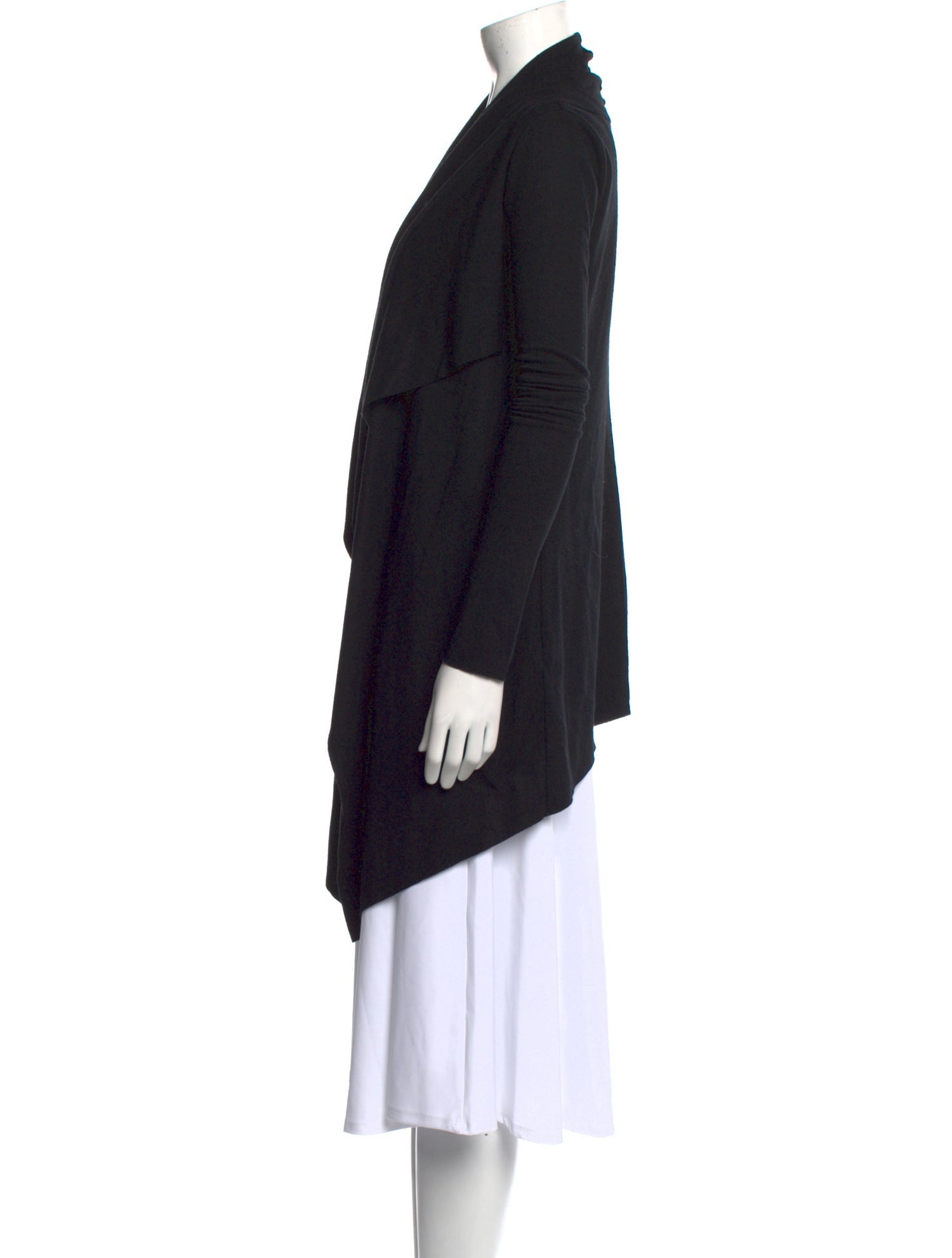 Helmut Lang Wool Open Front Sweater