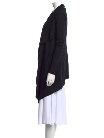 Helmut Lang Wool Open Front Sweater