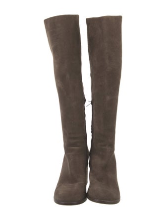 Helmut Lang Suede Boots