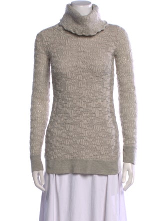 Helmut Lang Wool Turtleneck Sweater