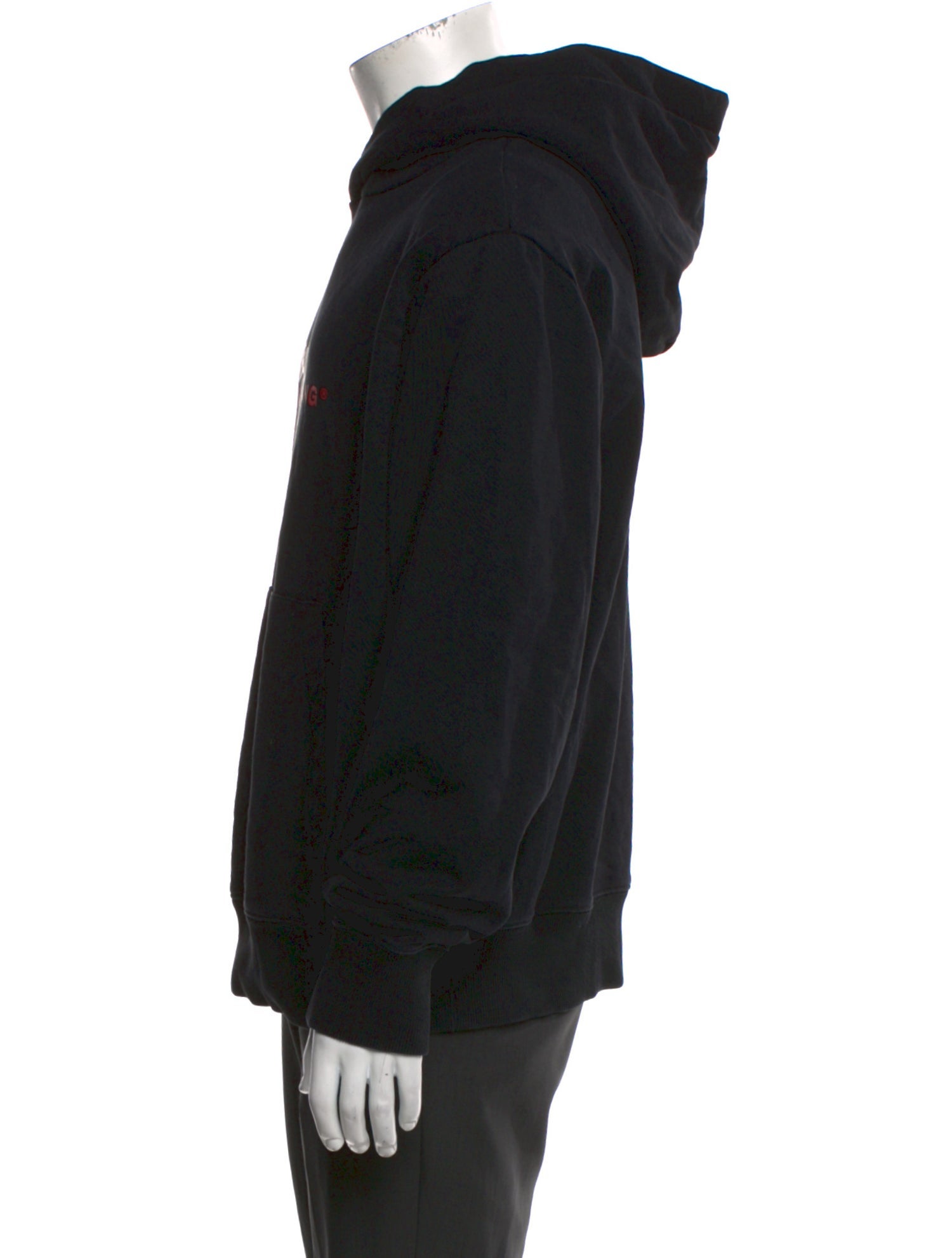 Helmut Lang Graphic Print Crew Neck Hoodie