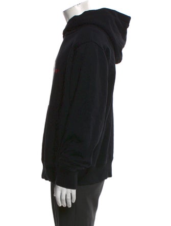 Helmut Lang Graphic Print Crew Neck Hoodie