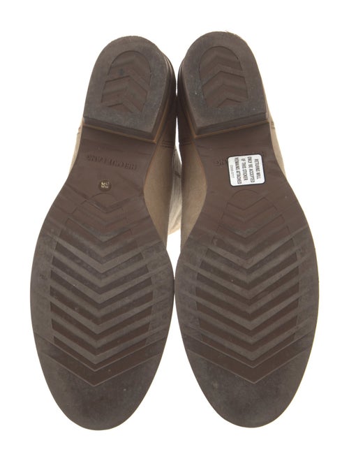 Helmut Lang Suede Riding Boots