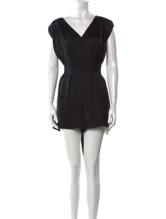 Helmut Lang V-Neck Romper
