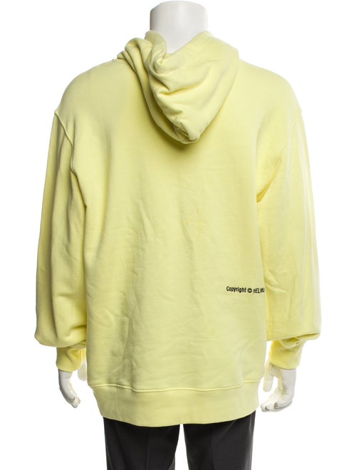 Helmut Lang Graphic Print Crew Neck Hoodie