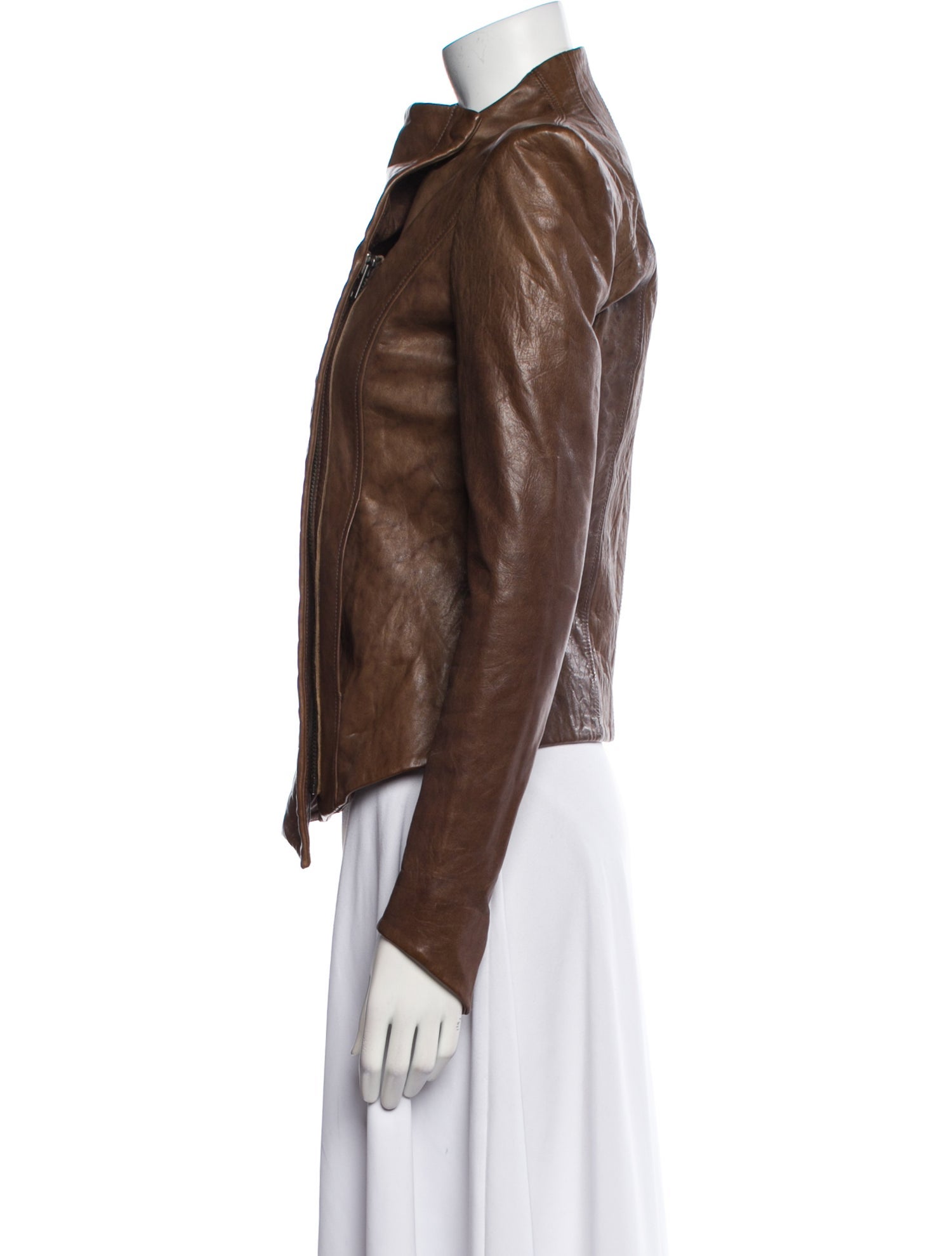 Helmut Lang Leather Biker Jacket