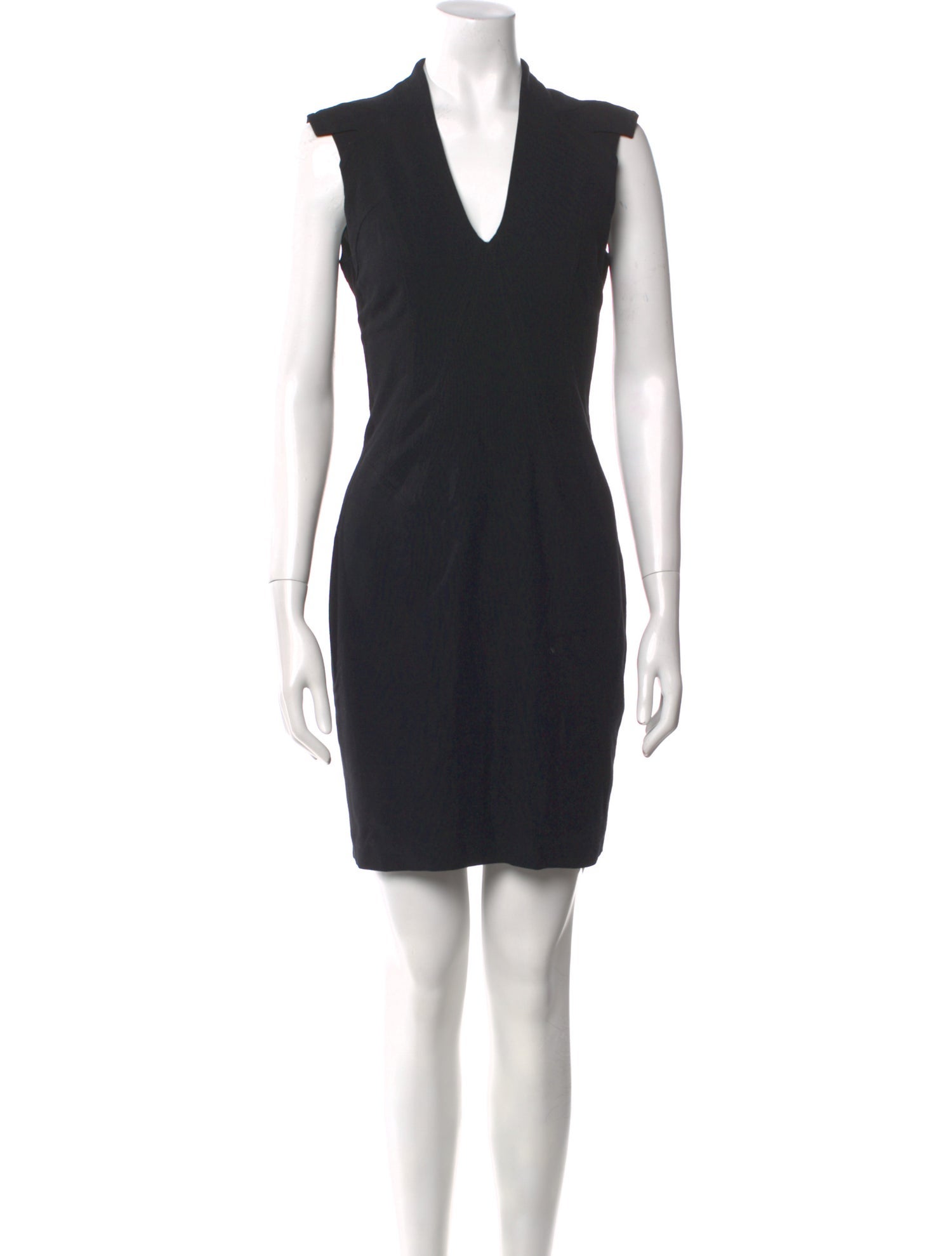 Helmut Lang V-Neck Mini Dress