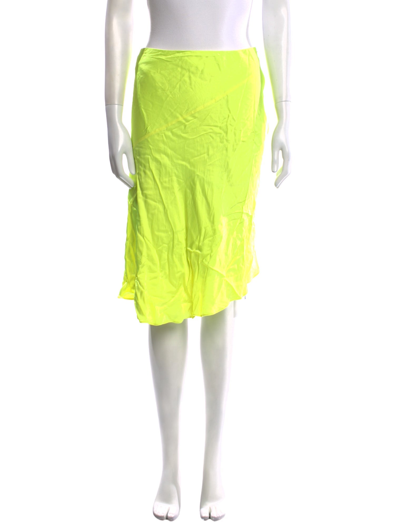 Helmut Lang Ruffle Embellishment Knee-Length Skirt