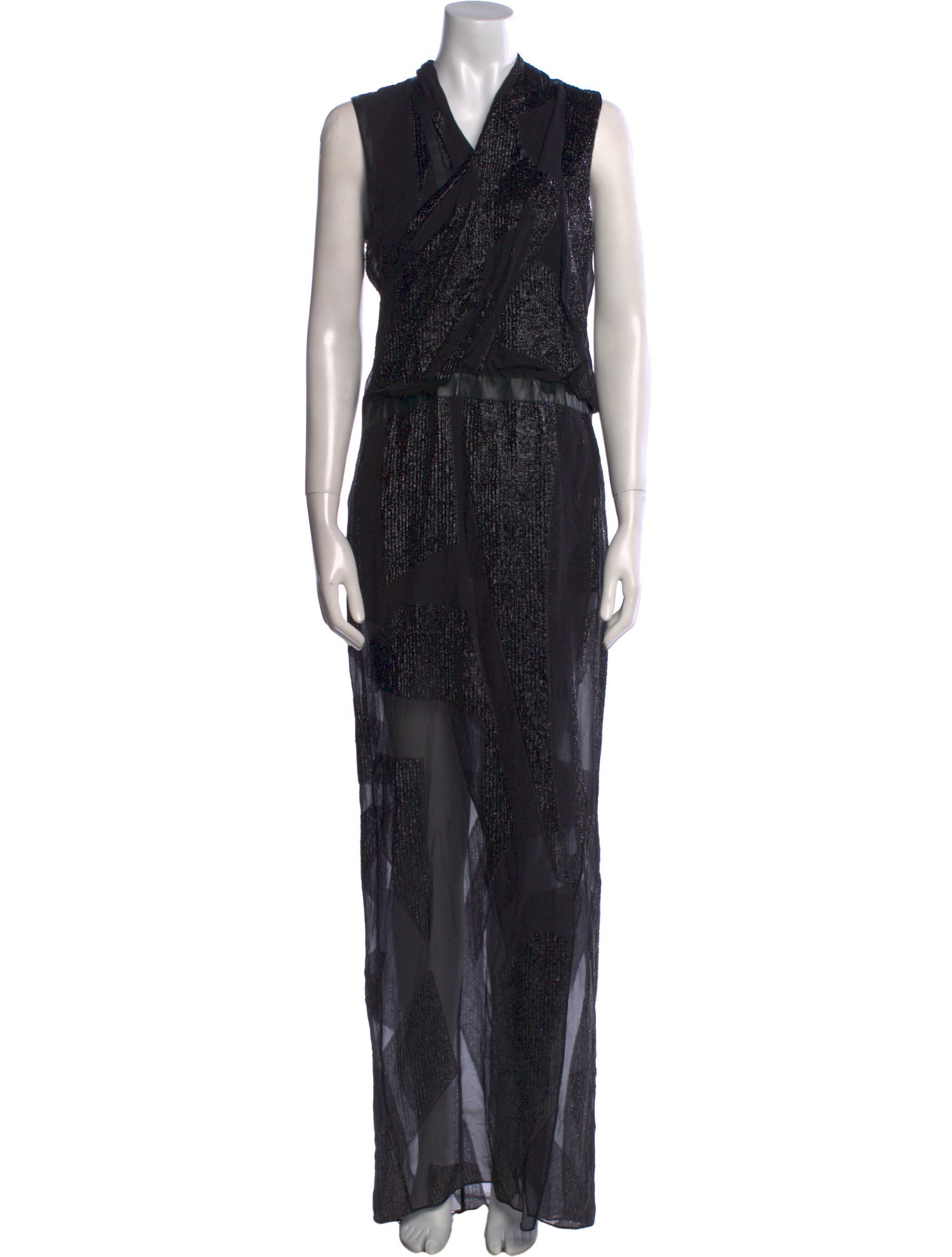 Helmut Lang Silk Long Dress