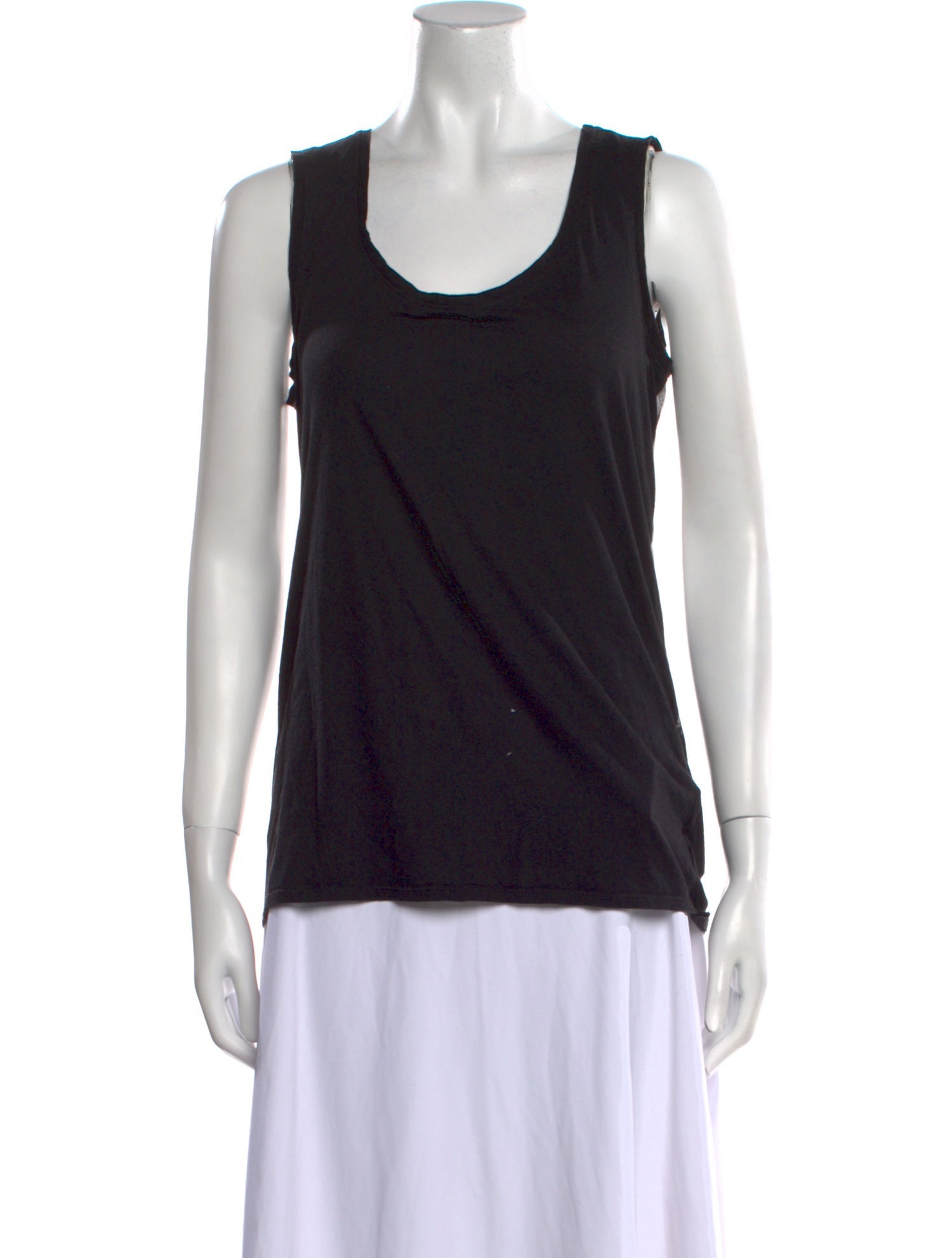 Helmut Lang Scoop Neck Sleeveless Top