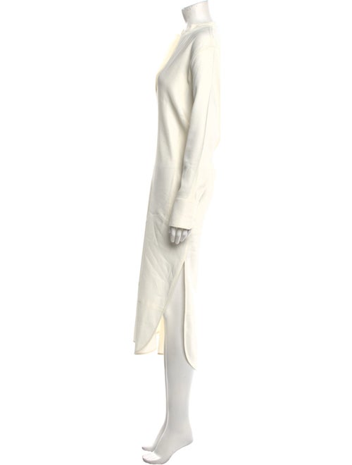 Helmut Lang V-Neck Long Dress