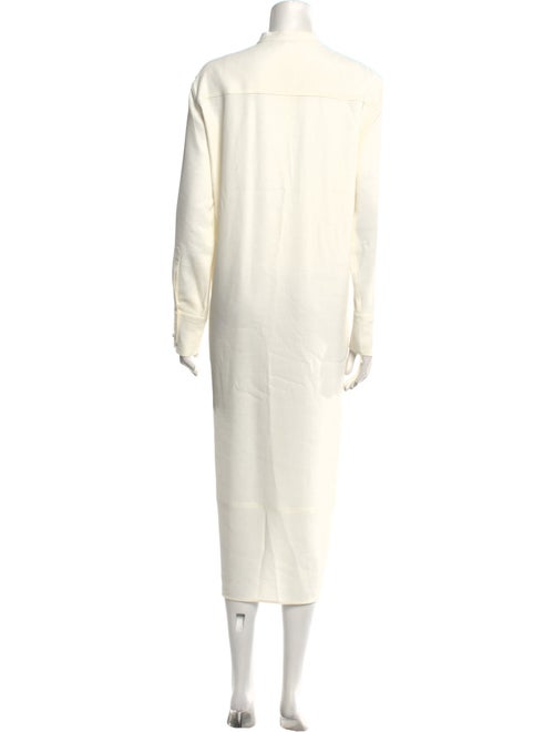 Helmut Lang V-Neck Long Dress