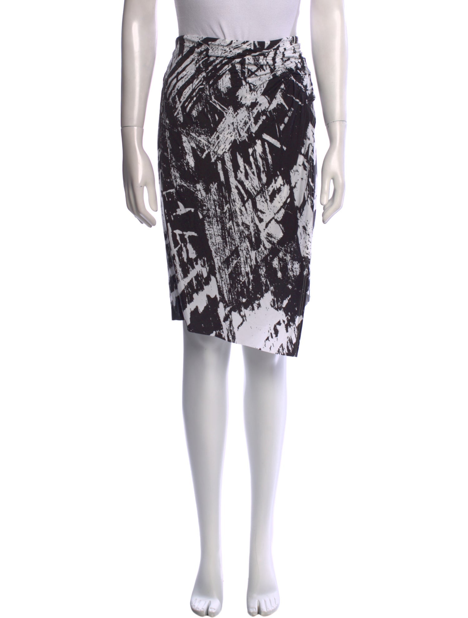 Helmut Lang Printed Mini Skirt