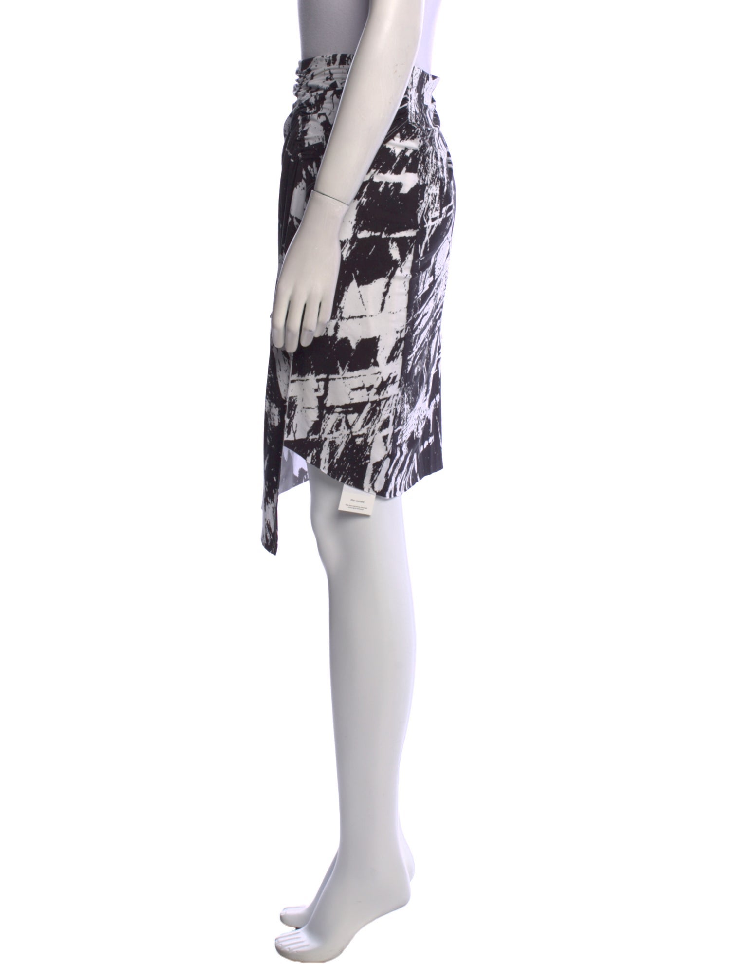 Helmut Lang Printed Mini Skirt