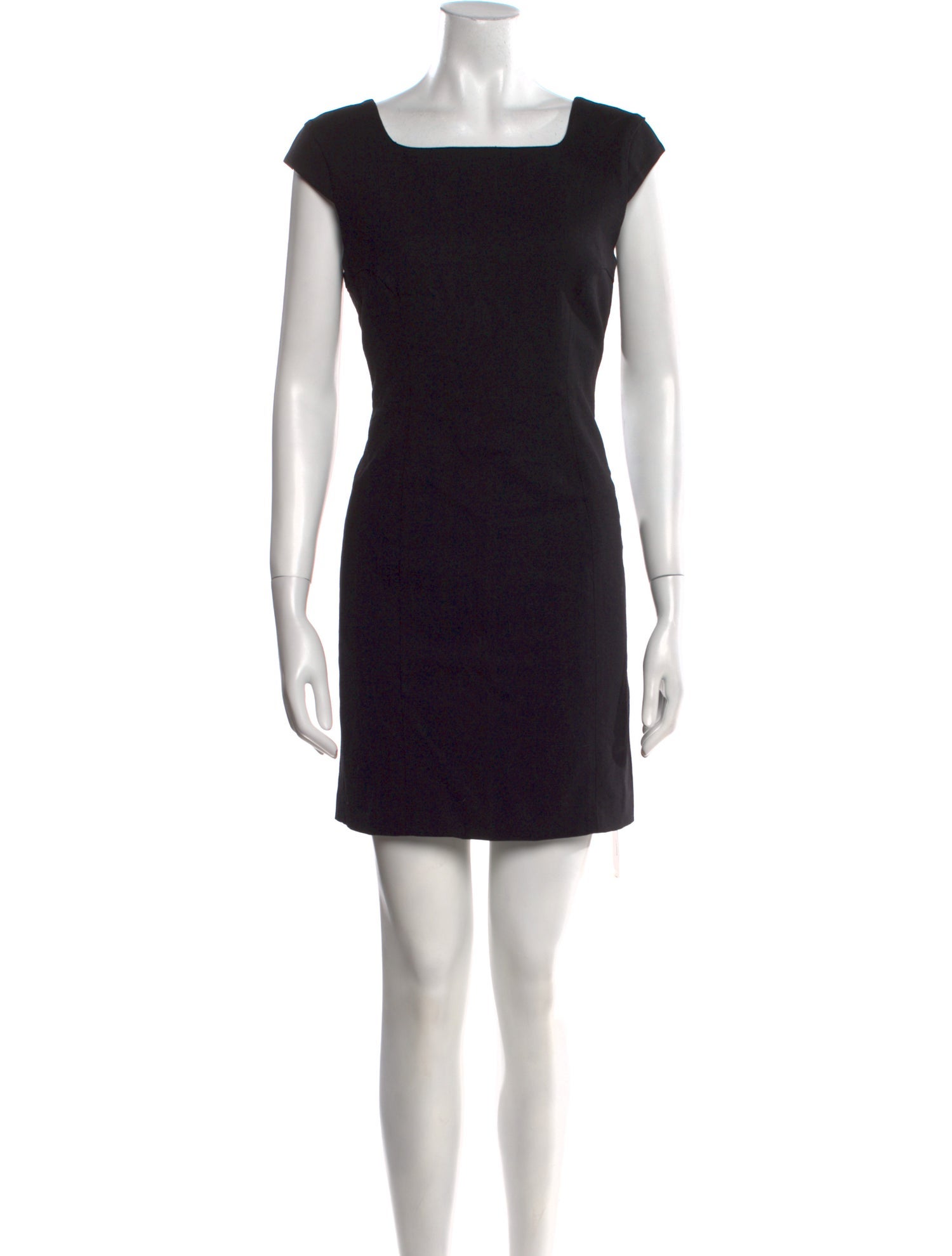 Helmut Lang Virgin Wool Mini Dress