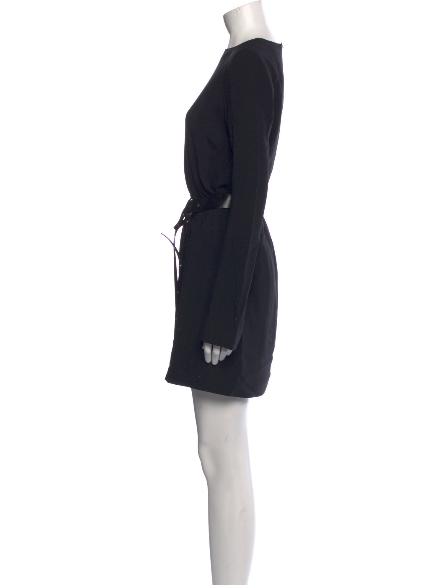 Helmut Lang Scoop Neck Mini Dress