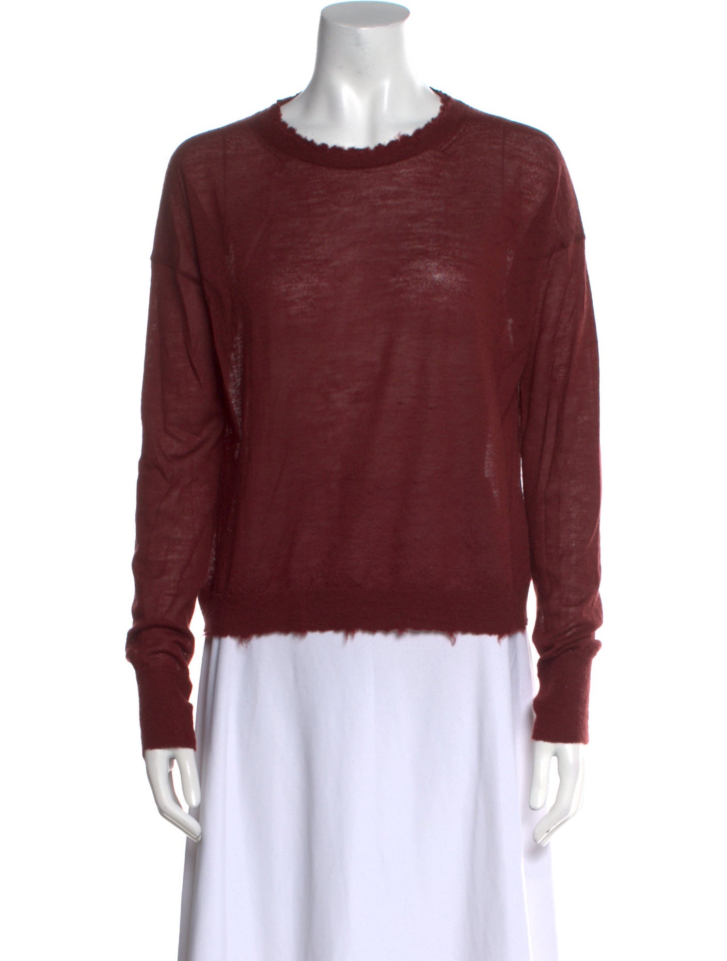 Helmut Lang Cashmere Crew Neck Sweater