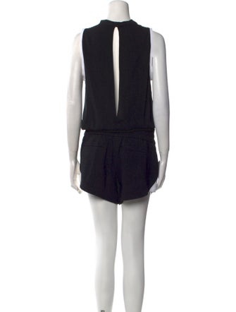 Helmut Lang Cowl Neck Romper