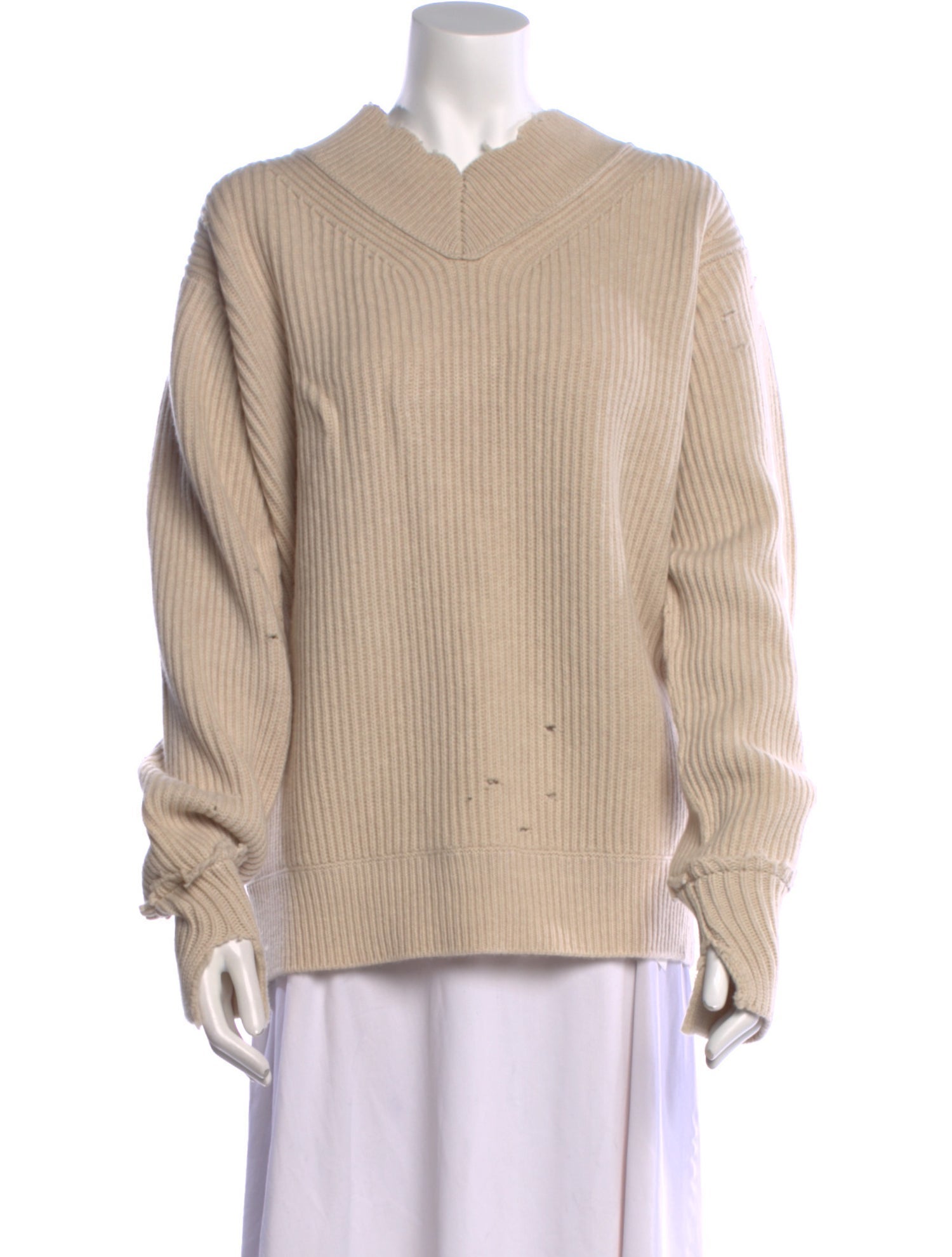Helmut Lang Lambswool Crew Neck Sweater
