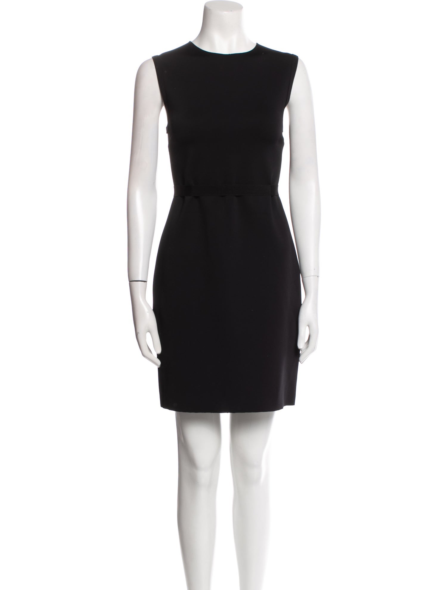 Helmut Lang Crew Neck Mini Dress