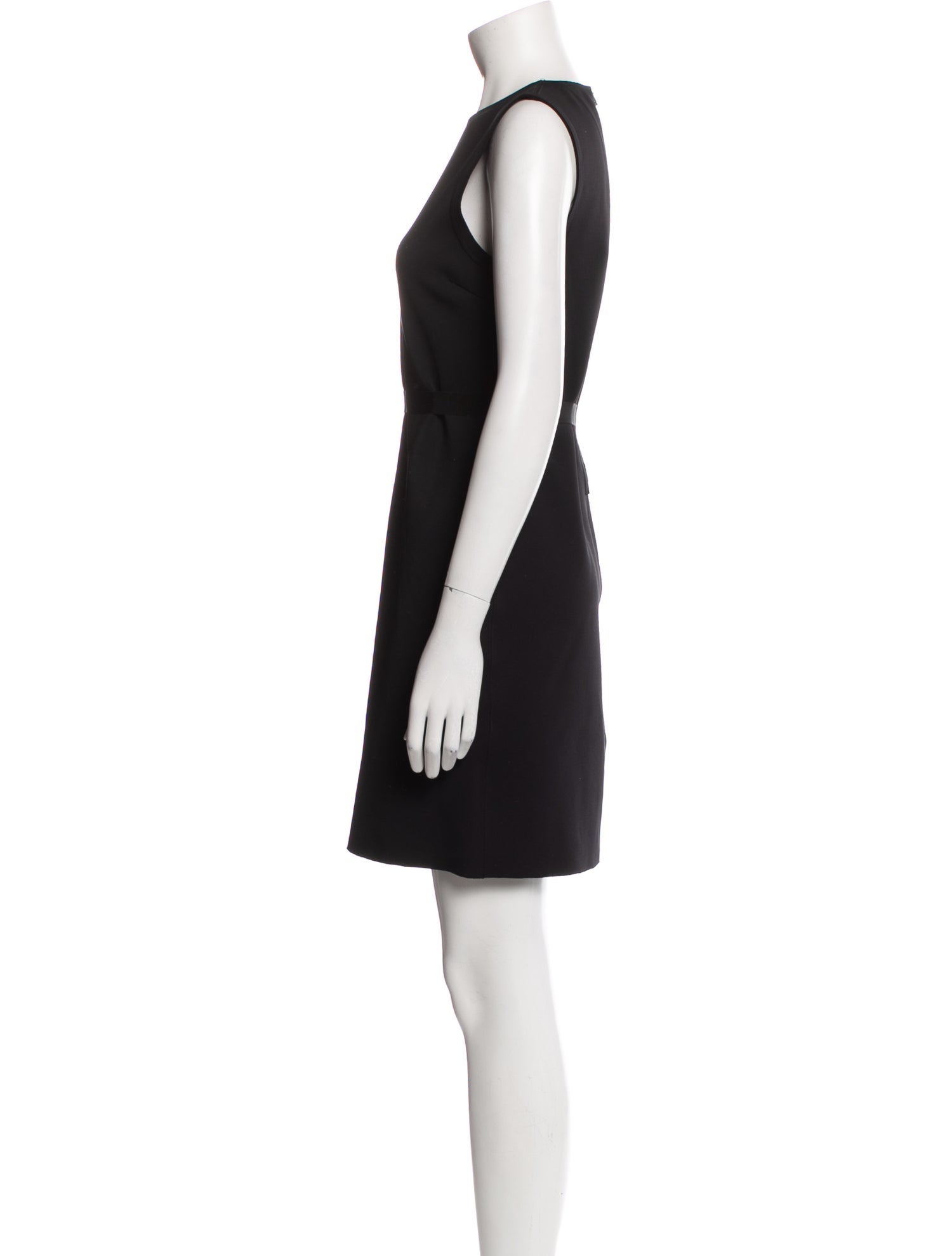 Helmut Lang Crew Neck Mini Dress
