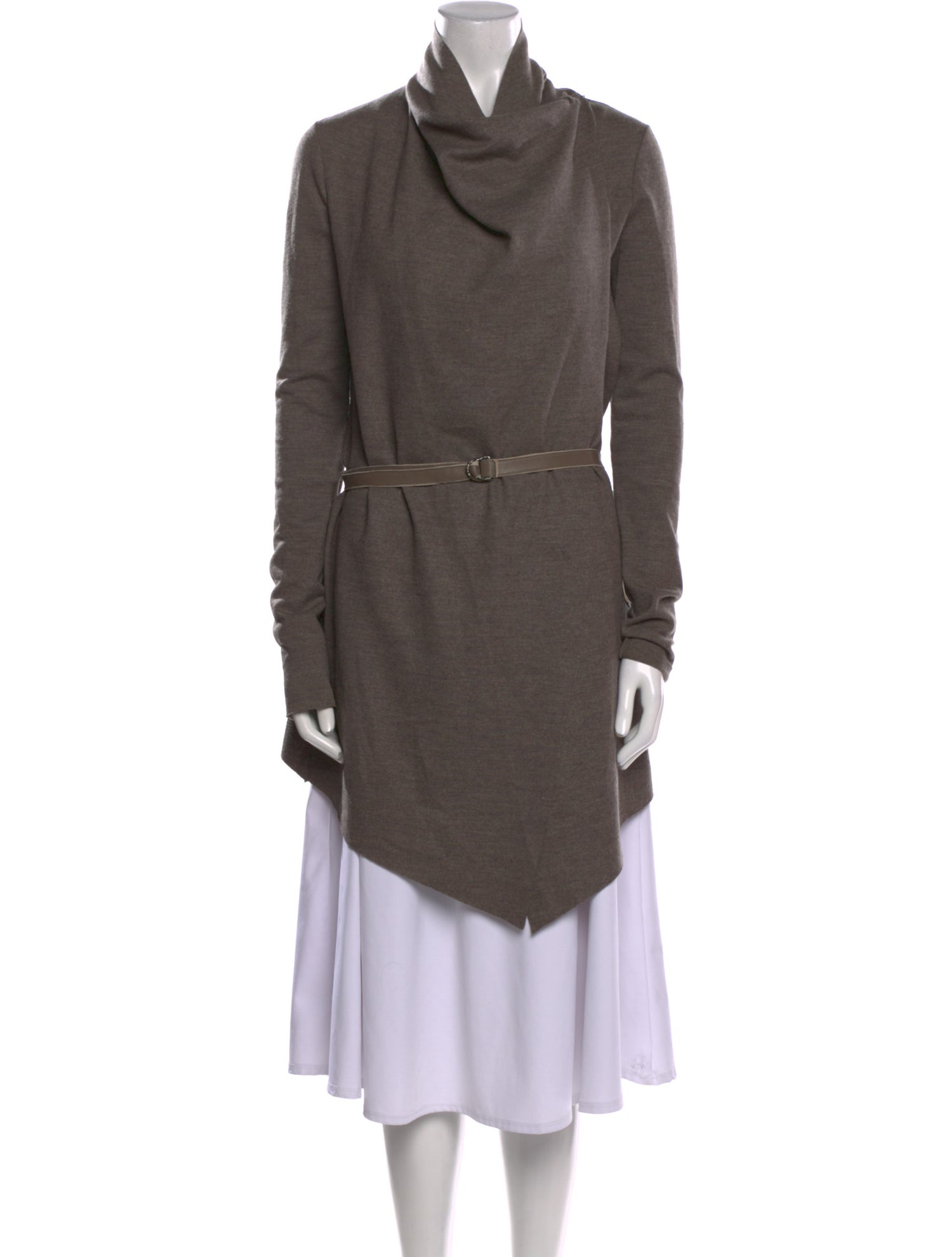 Helmut Lang Wool Cowl Neck Sweater