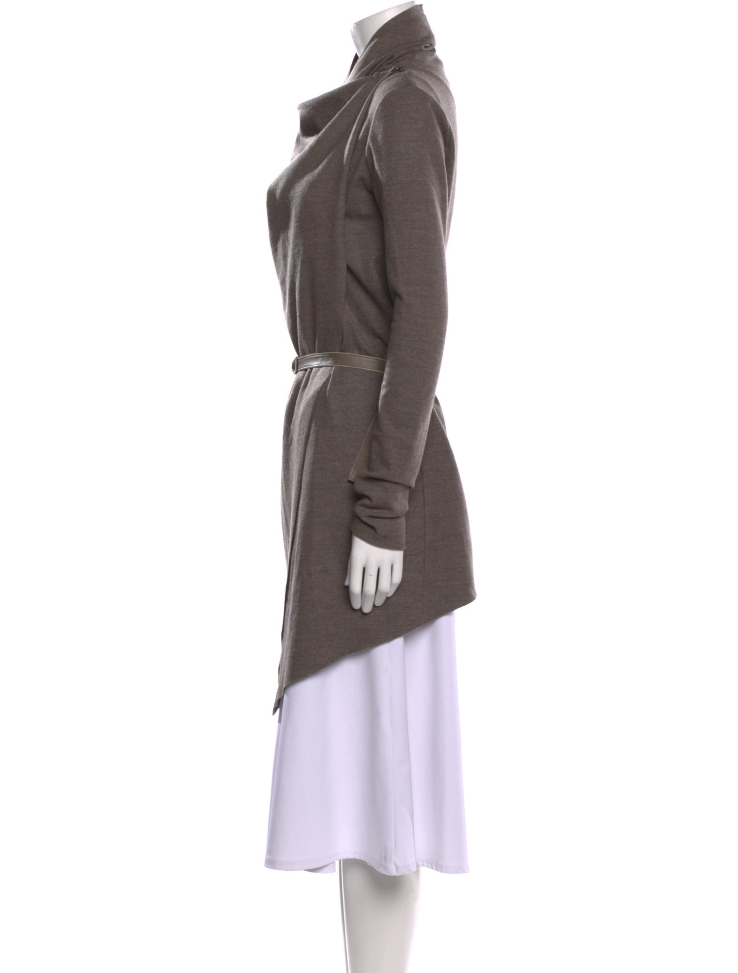 Helmut Lang Wool Cowl Neck Sweater