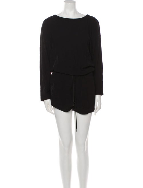 Helmut Lang Bateau Neckline Romper