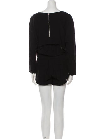 Helmut Lang Bateau Neckline Romper