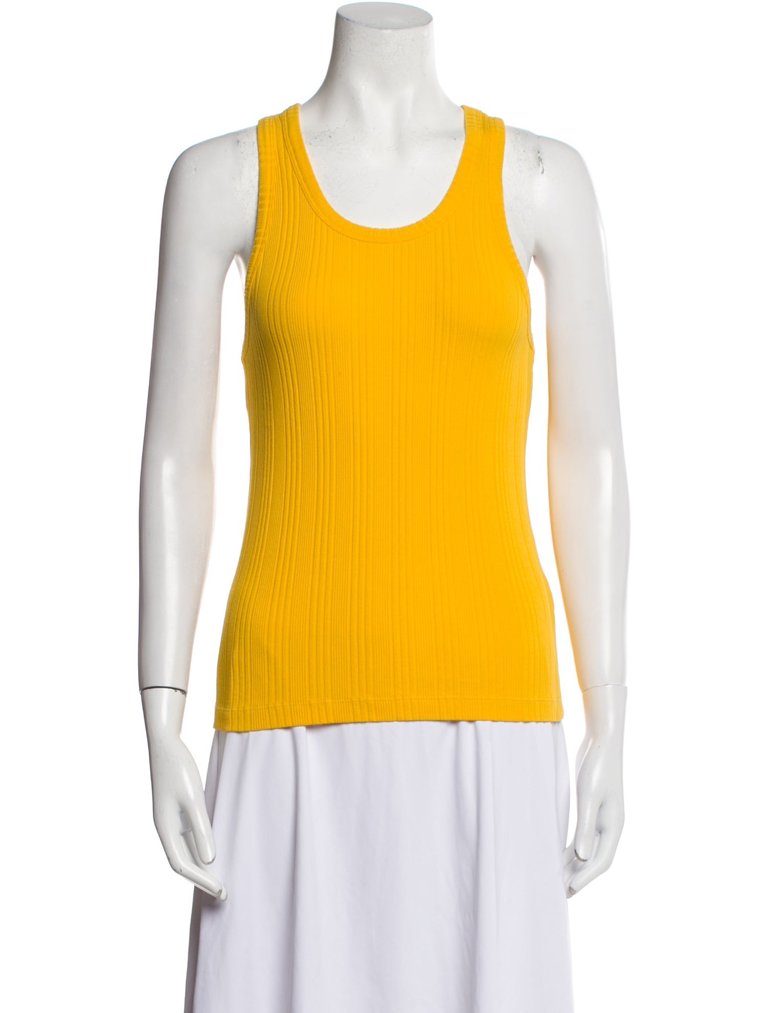 Helmut Lang Scoop Neck Sleeveless Top