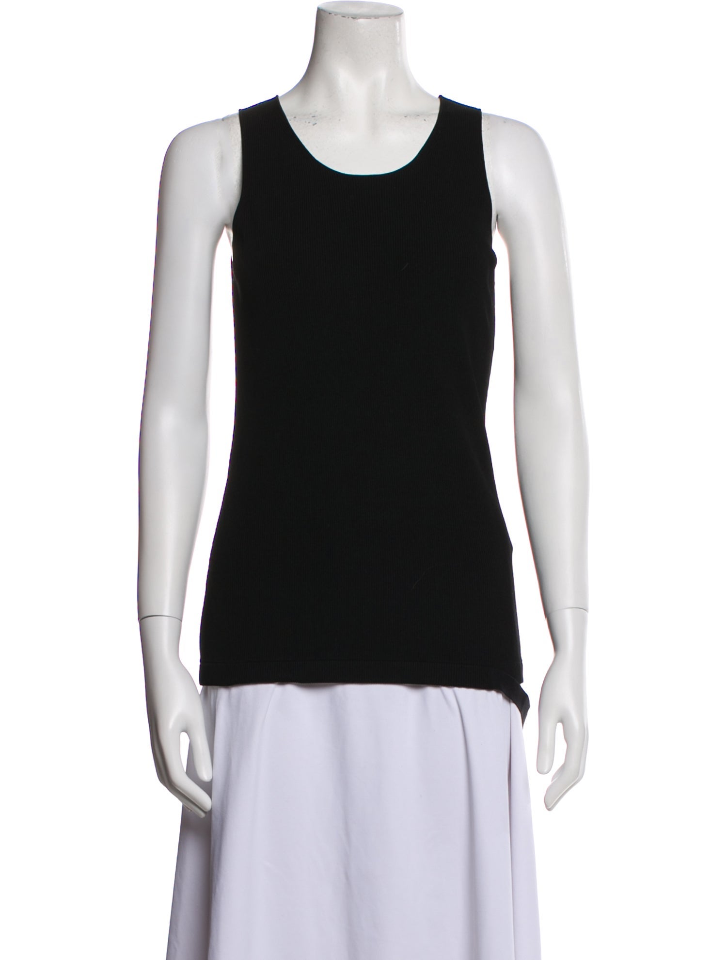 Helmut Lang Scoop Neck Sleeveless Top