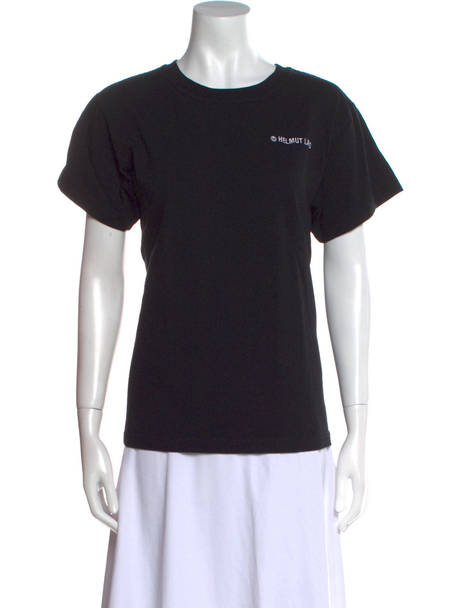 Helmut Lang Graphic Print Crew Neck T-Shirt