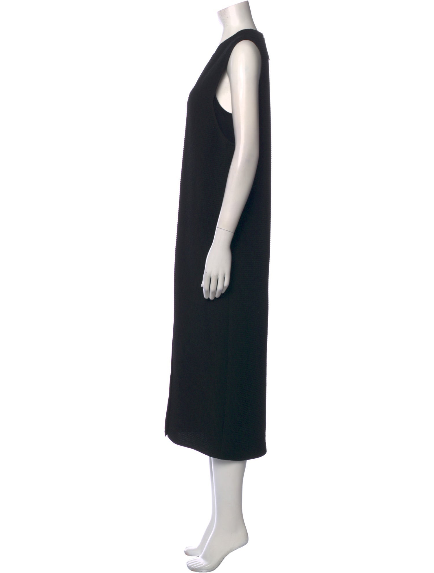 Helmut Lang V-Neck Long Dress