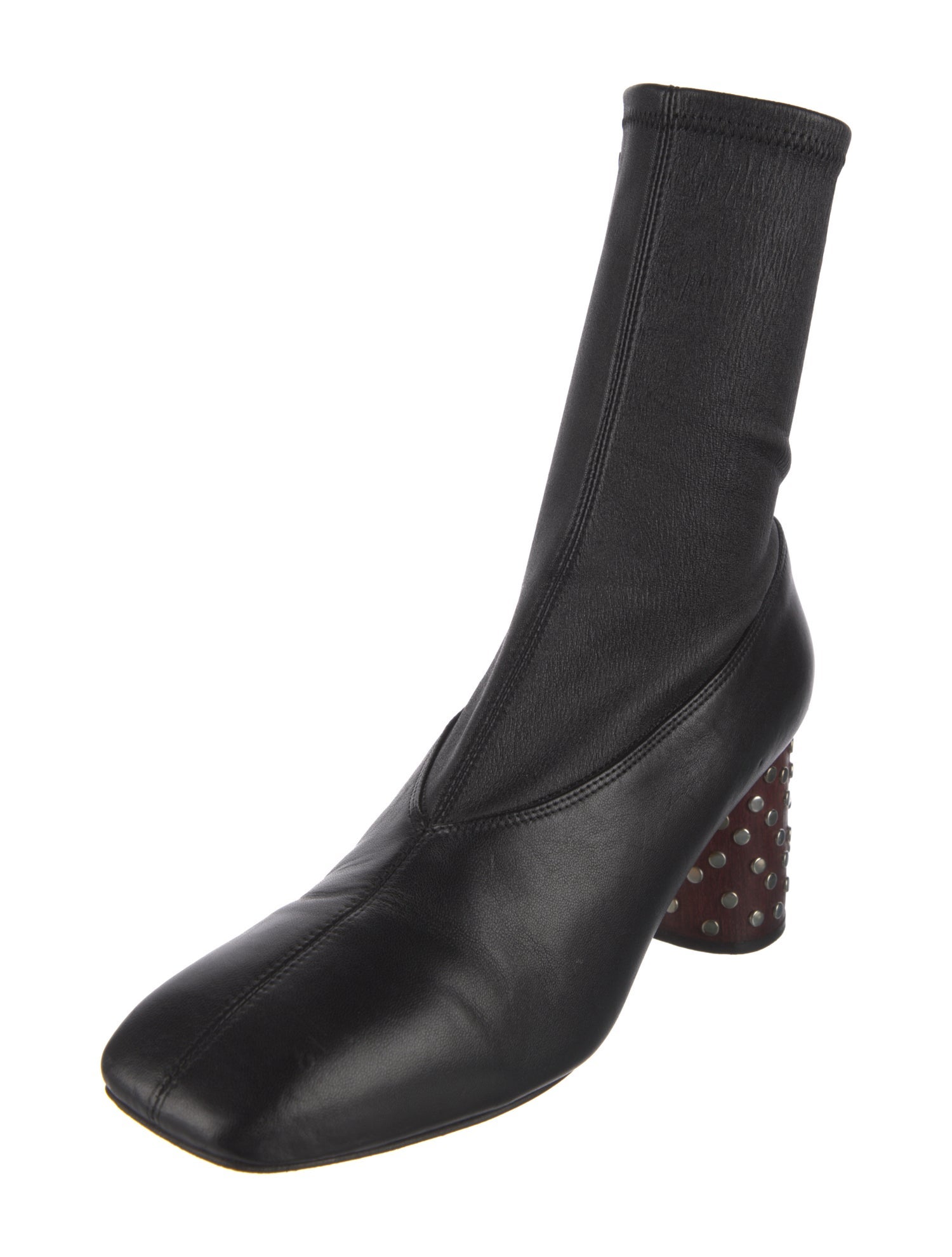 Helmut Lang Leather Sock Boots