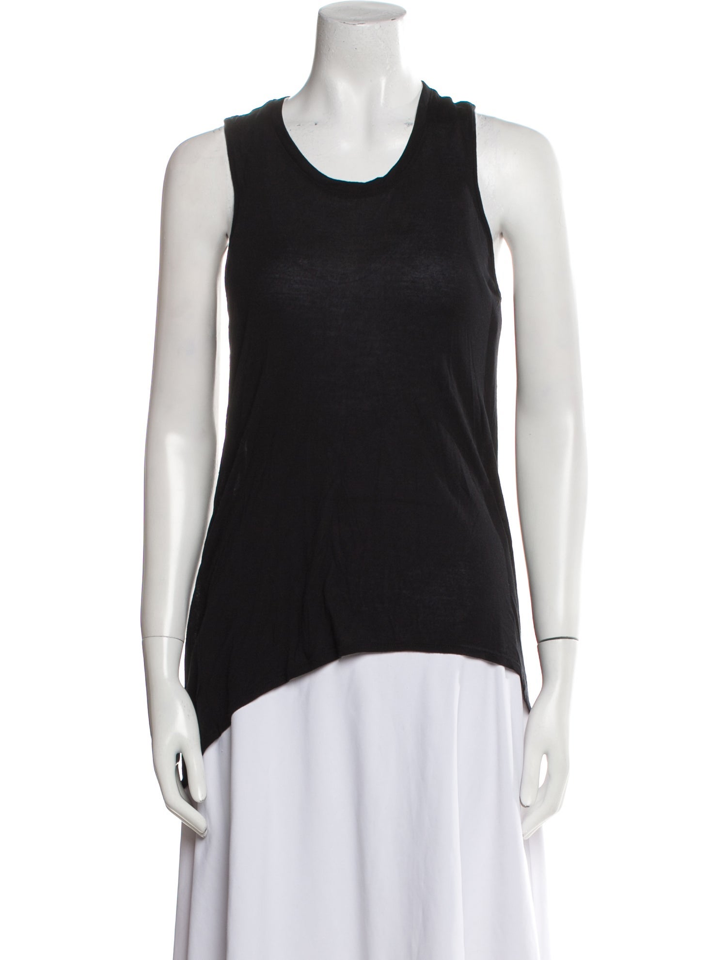 HELMUT Helmut Lang Scoop Neck Sleeveless Top