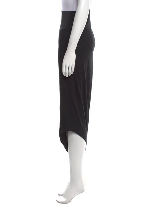 Helmut Lang Raw-Edge Trim Midi Length Skirt