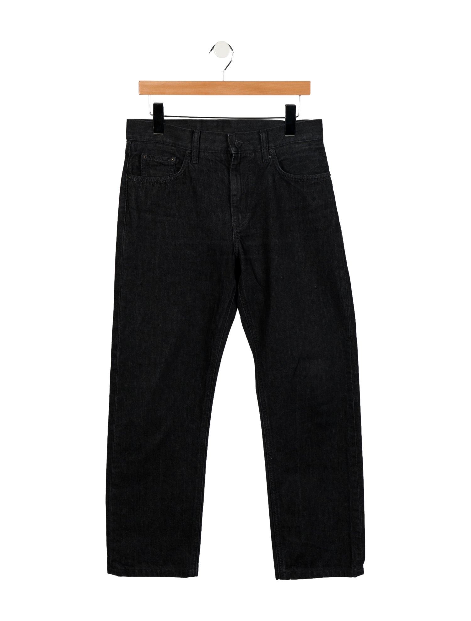 Helmut Lang Mid-Rise Straight Leg Jeans
