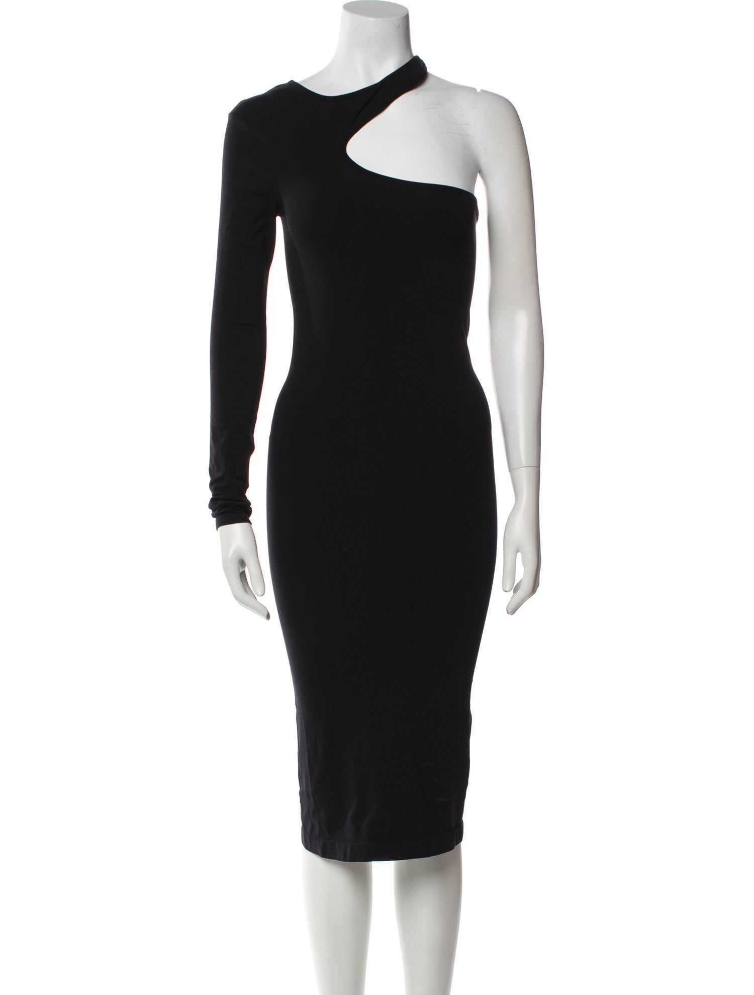 Helmut Lang Nylon Midi Length Dress
