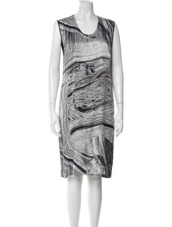 Helmut Lang Silk Knee-Length Dress