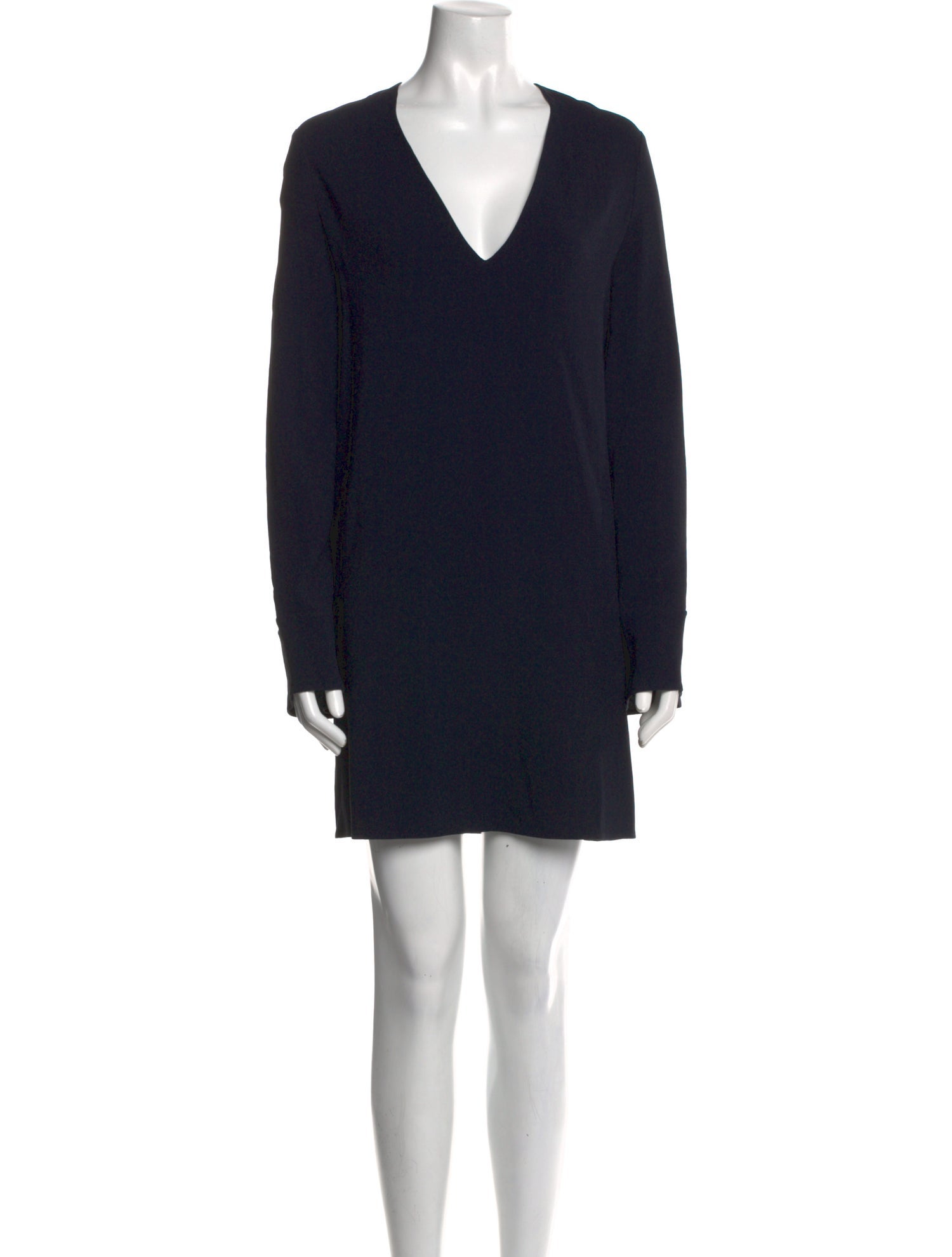 Helmut Lang V-Neck Mini Dress